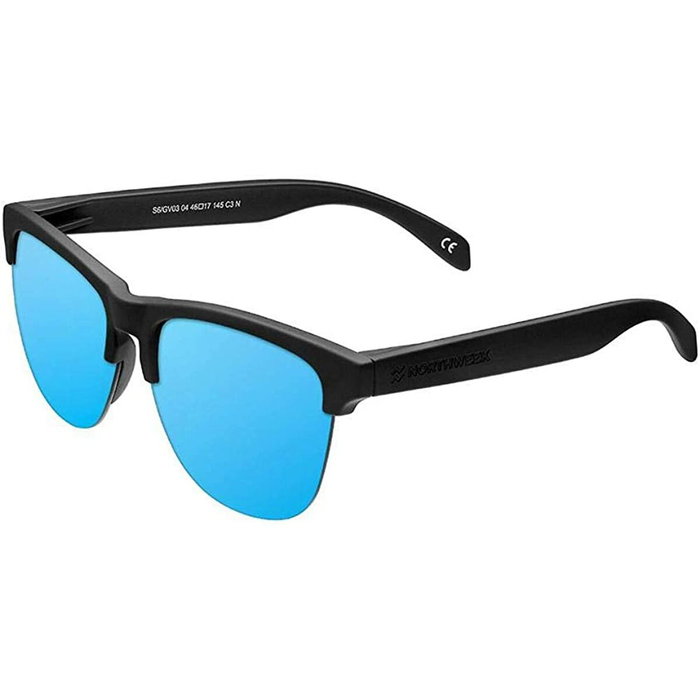 Northweek Gravity Deck Lunettes de soleil Unisexe Noires et Bleues