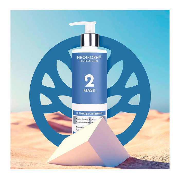 Neomoshy Masque Réparation Ultime Cheveux Abîmés Secs 300 ml