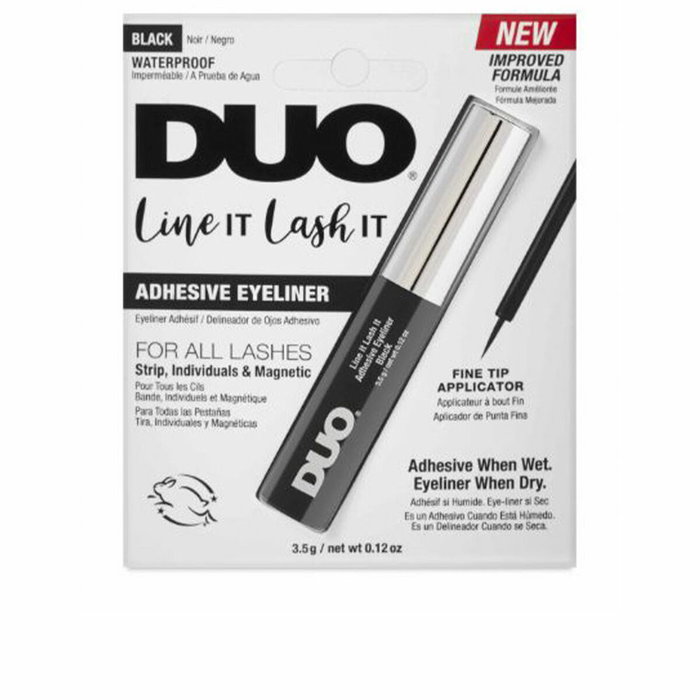 Ardell Pro Duo Adhesive Eyeliner Line It Lash It Noir 3,5g Ardell Pro Duo Adhesive Eyeliner Line It Lash It Noir 3,5g