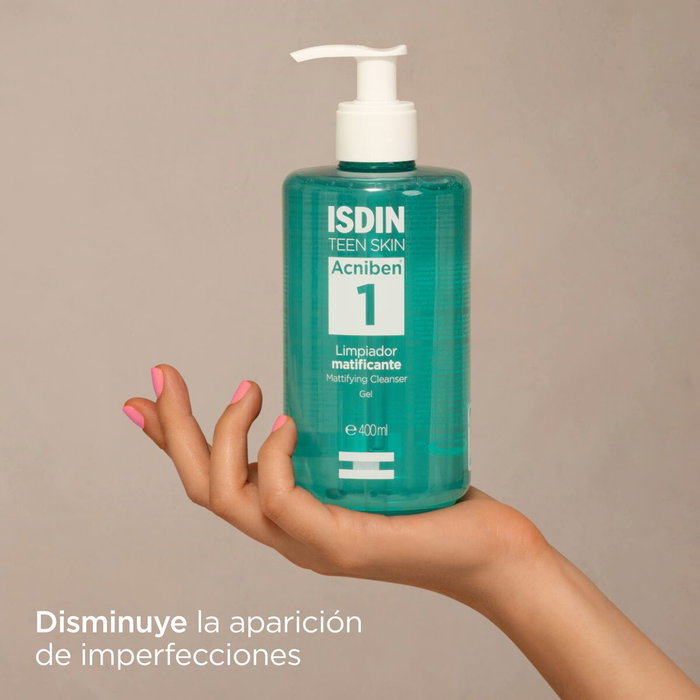 Isdin ACNIBEN Gel Nettoyant Matifiant 400 ml