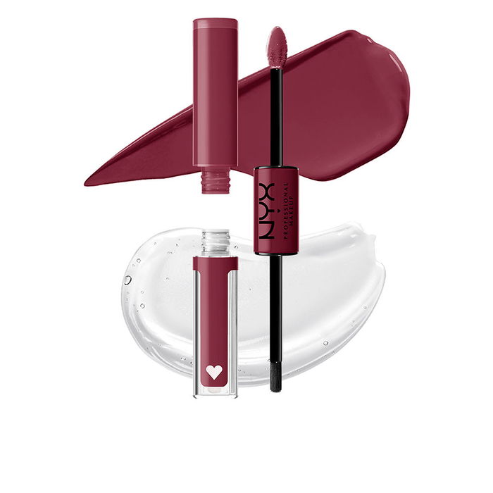 Nyx Professional Make Up SHINE LOUD Gloss à lèvres longue tenue 16H, brillant, non collant, sans transfert, couleur Marron, 3.4 ml