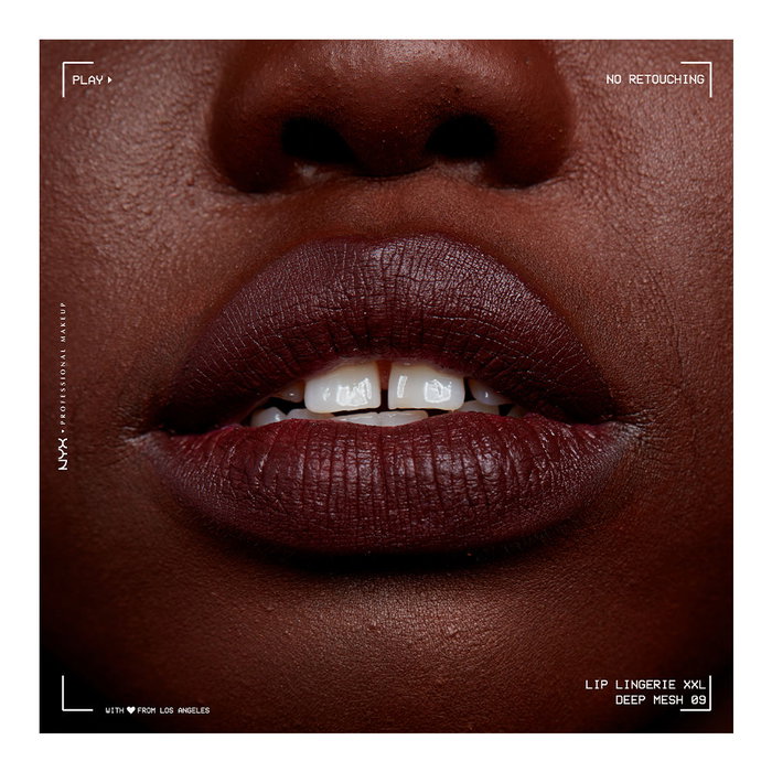 Nyx Professional Make Up Rouge à Lèvres Liquide Lip Lingerie XXL, Rose, Fini Mat Ultra-Longue Tenue 16h, Formule Végétalienne, 32.50g