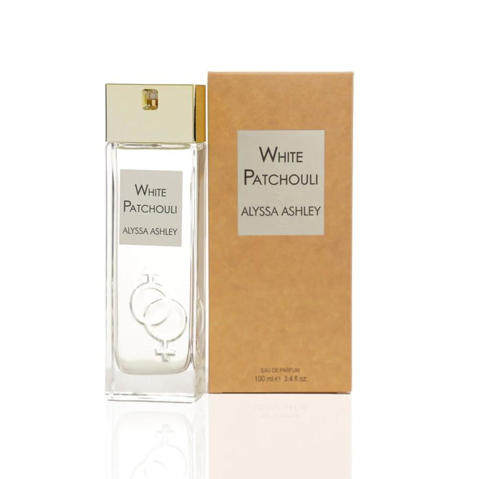 Alyssa Ashley White Patchouli Eau de Parfum, Flacon de 100 ml - Parfum féminin aux notes de patchouli blanc