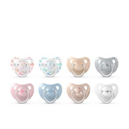 Suavinex Sucette Classique Tétine Anatomique Silicone 0-6 Mois Lot de 2