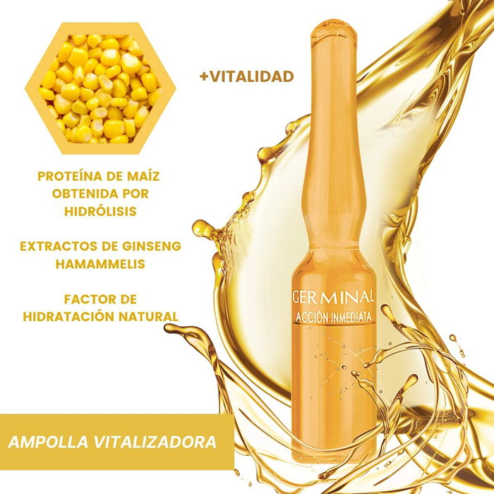 Germinal DOBLE EFECTO flash ampoules 5 x 1,5 ml Germinal DOBLE EFECTO flash ampoules 5 x 1,5 ml