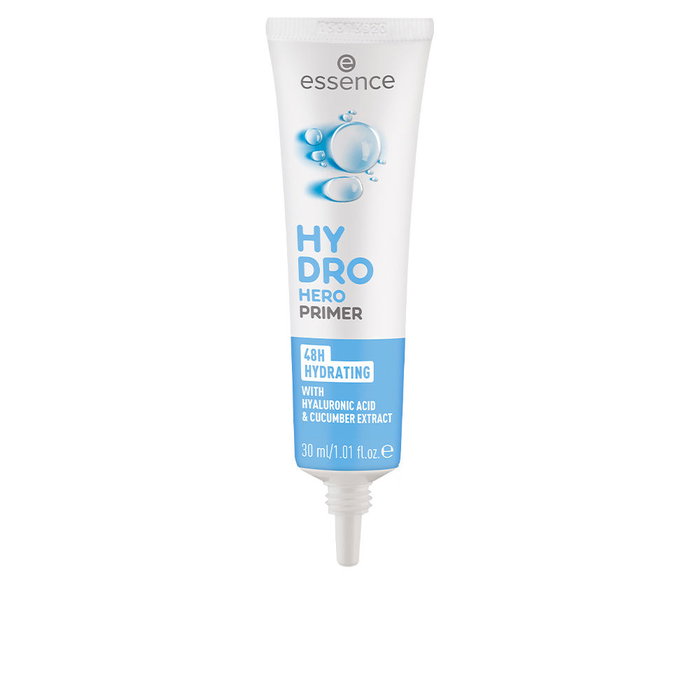 Essence HYDRO HERO Prébase Hydratante 30 ml avec Acide Hyaluronique et Extrait de Concombre Essence HYDRO HERO Prébase Hydratante 30 ml avec Acide Hyaluronique et Extrait de Concombre