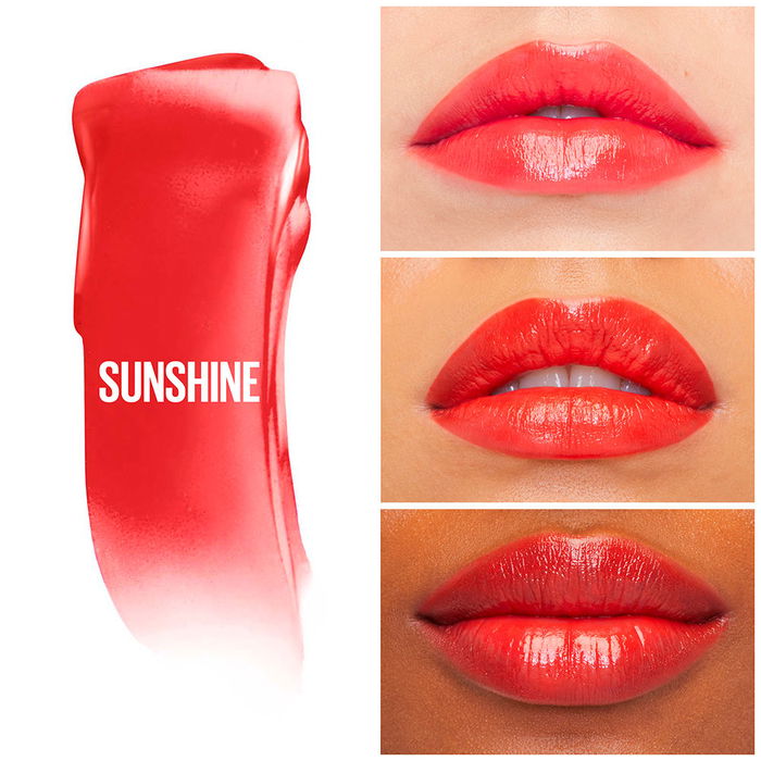 Maybelline GREEN EDITION Balmy Lip Blush #03-Sunshine Rouge à Lèvres Baume Hydratant 1,7g - Vegan et Écoresponsable