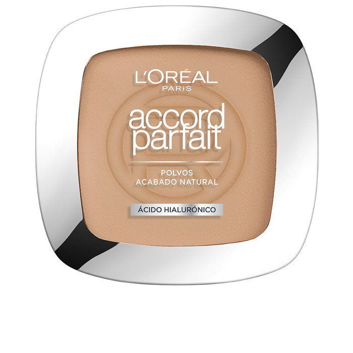 L'Oréal Paris Accord Parfait Poudre Fluxante Acide Hyaluronique #5.D Fond de Teint Poudre 9g L'Oréal Paris Accord Parfait Poudre Fluxante Acide Hyaluronique #5.D Fond de Teint Poudre 9g
