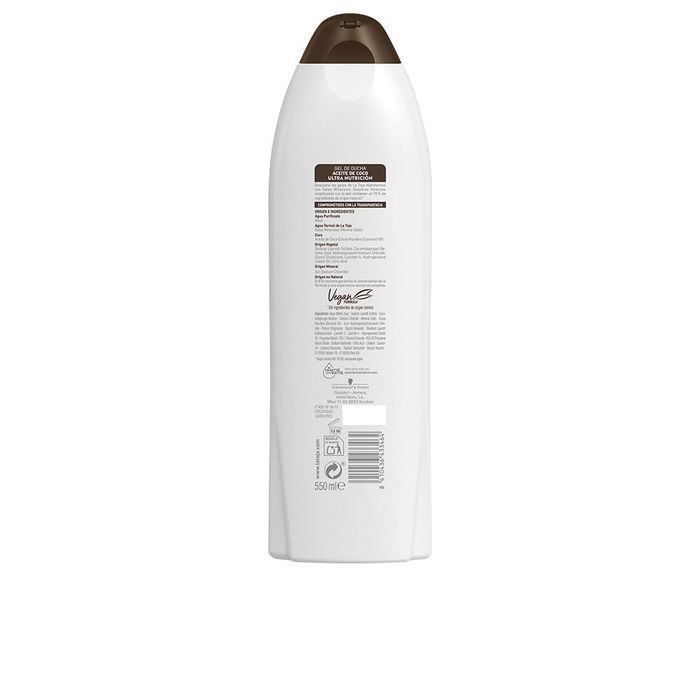 La Toja Gel douche crème à l'huile de coco 550 ml