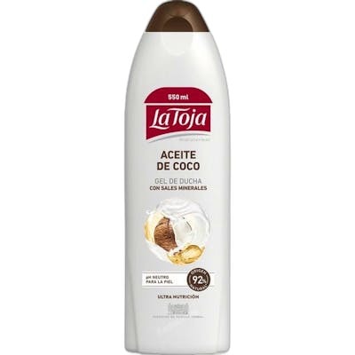 La Toja Gel douche crème à l'huile de coco 550 ml La Toja Gel douche crème à l'huile de coco 550 ml