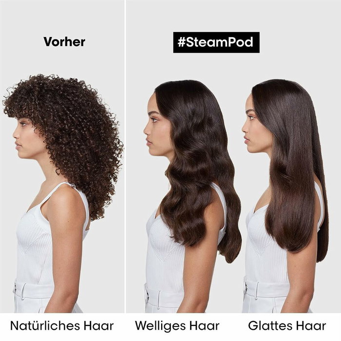 L'Oréal Professional Steampod 4.0 Lisseur vapeur blanc et noir - E3902400