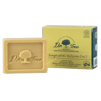 Dr. Tree Shampooing Solide 2 en 1 Nutrition 75 g