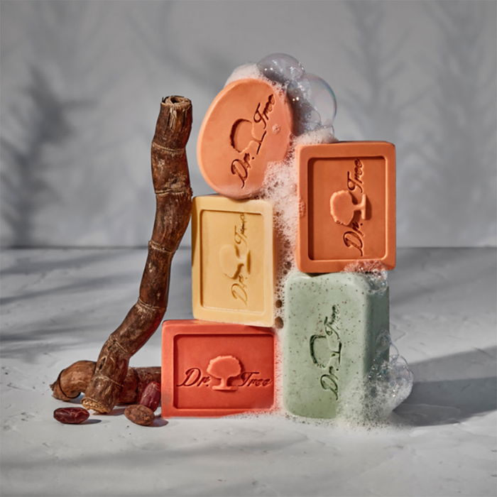 Dr. Tree Shampooing Solide Nutrition 2 en 1 Naturel Zéro Déchet Éco 75g