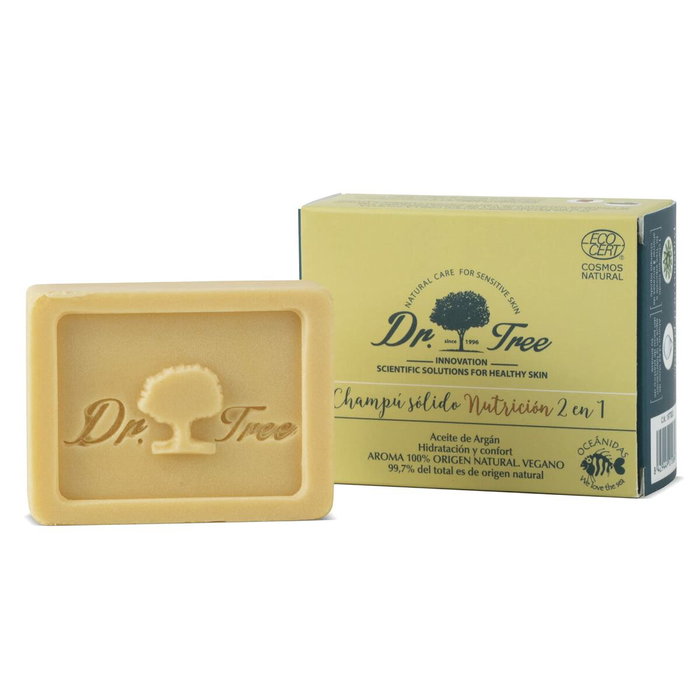Dr. Tree Shampooing Solide 2 en 1 Nutrition 75 g