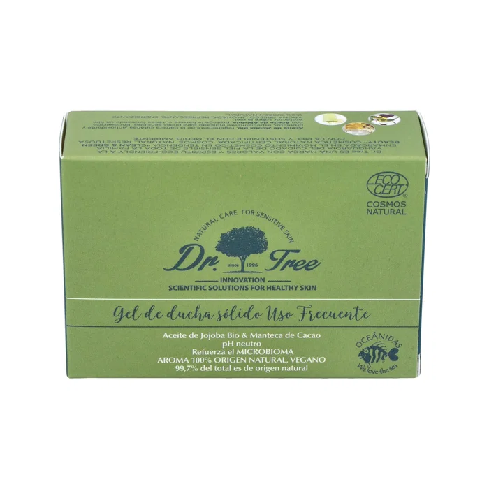 Dr. Tree Gel Douche Solide Usage Fréquent 120g Peau Sensible Hydratant Dr. Tree Gel Douche Solide Usage Fréquent 120g Peau Sensible Hydratant