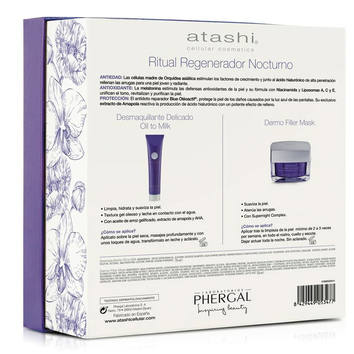 Atashi Coffret SUPERNIGHT 3 pièces