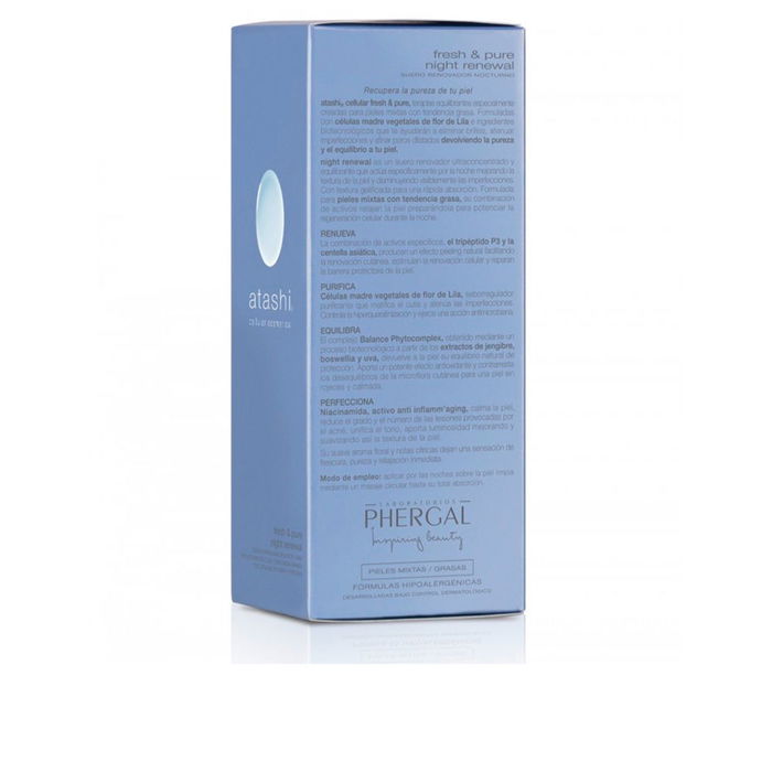 Atashi Sérum Nuit Régénération FRESH & PURE 30 ml