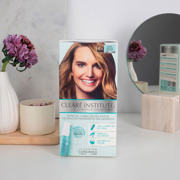 Clearé Institute Coloration Cheveux Délicats #6.3 Blond Foncé Doré 1 u