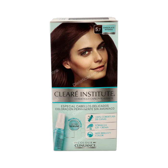 Clearé Institute COLOR CLINUANCE Cheveux Délicats #5.7 Chocolat Intense Coloration Permanente Sans Ammoniaque 1 u