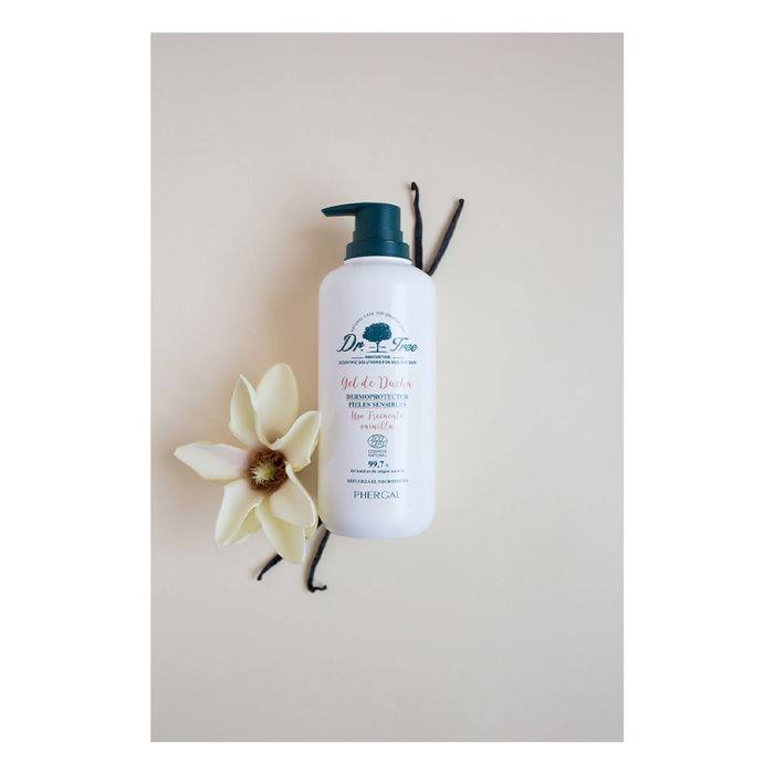 Dr. Tree Gel Douche Dermoprotecteur Usage Fréquent Peaux Sensibles 500 ml