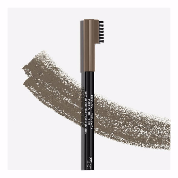 Rimmel London BROW THIS WAY Crayon à Sourcils Professional teinte Ash Brown 005 1,41 g
