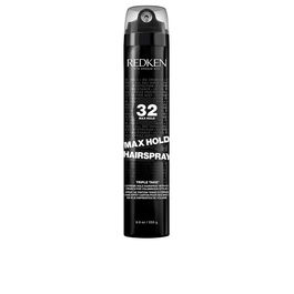 REDKEN Laque MAX HOLD 32 triple take pour Cheveux Volumineux et Fixation Forte 300 ml