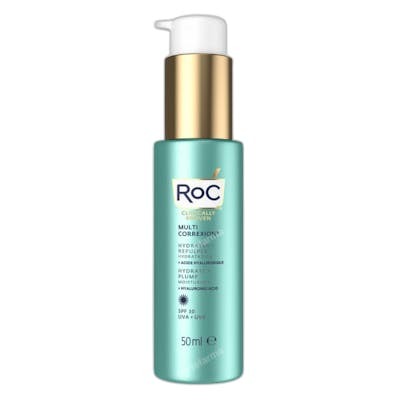 Roc HYDRATE + PLUMP Crème Hydratante Acide Hyaluronique SPF 30 50 ml