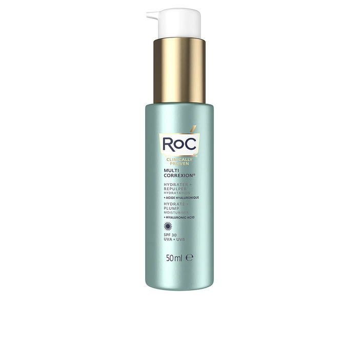 Roc Crème Hydratante HYDRATE + PLUMP avec Acide Hyaluronique SPF30 - 50 ml Roc Crème Hydratante HYDRATE + PLUMP avec Acide Hyaluronique SPF30 - 50 ml
