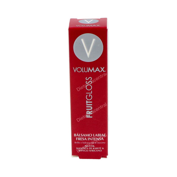 Volumax FRUITGLOSS Brillant à lèvres fraise intense 7,5 ml