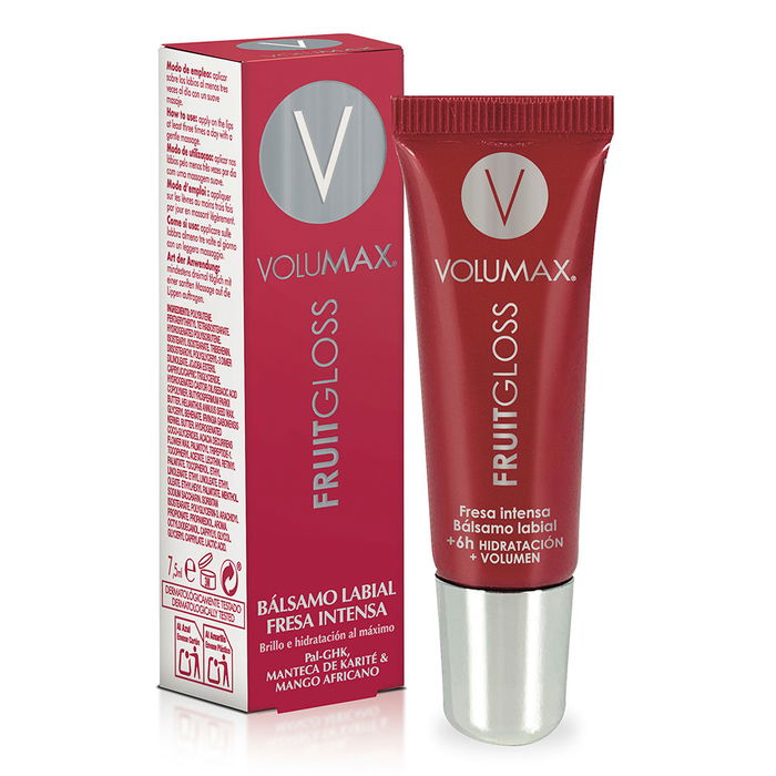 Volumax Gloss Hydratant Lèvres Fraise Intense 7,5 ml