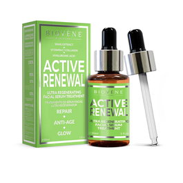 Biovène Sérum Visage Ultra Régénérant ACTIVE RENEWAL Anti-Âge Hydratant 30 ml