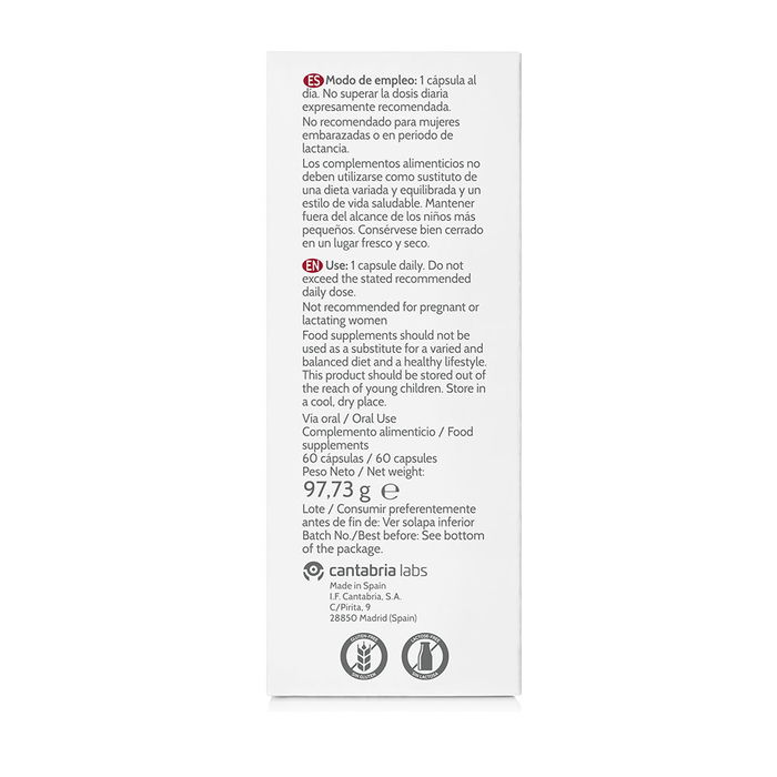 Iraltone AGA Gélules pour la Santé Capillaire - 60 Unités - Aide à la Croissance et Combat la Perte de Cheveux