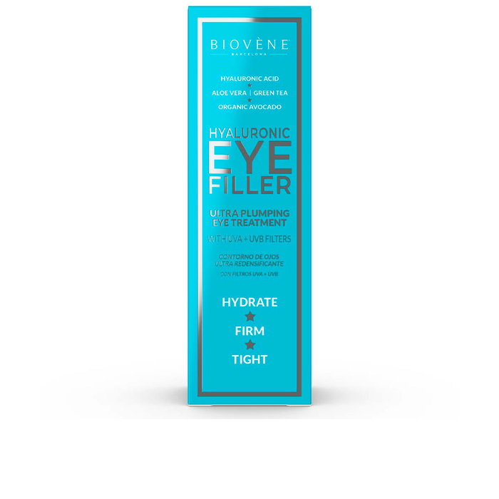 Biovène HYALURONIC EYE FILLER soin repulpant contour des yeux ultra-hydratant à l'acide hyaluronique 30 ml
