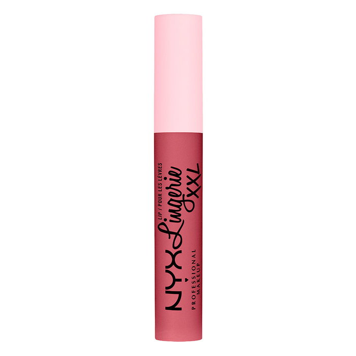 Nyx Professional Make Up Rouge à Lèvres Liquide Lip Lingerie XXL Rose Ultra-Résistant Finition Mate Longue Tenue 16H 32.50g