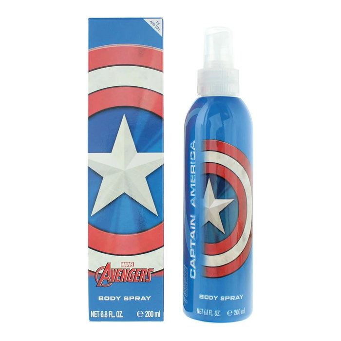 Air-Val Captain America Spray Corporel Frais 200 ml