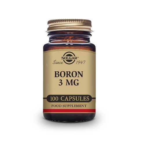 Solgar Bore 3 mg, 100 capsules végétales