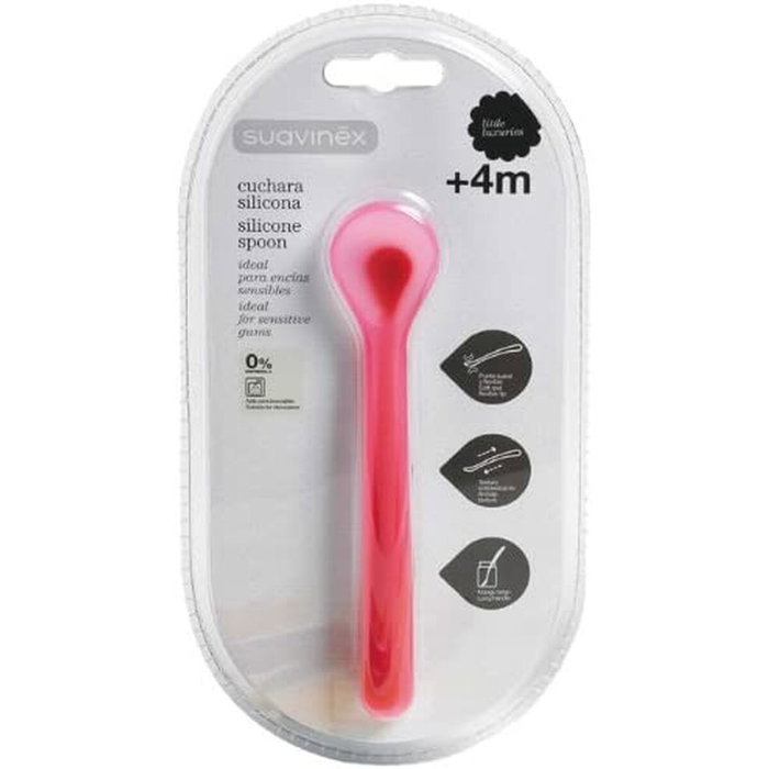 Suavinex Cuillère en Silicone Hygge +4 Mois