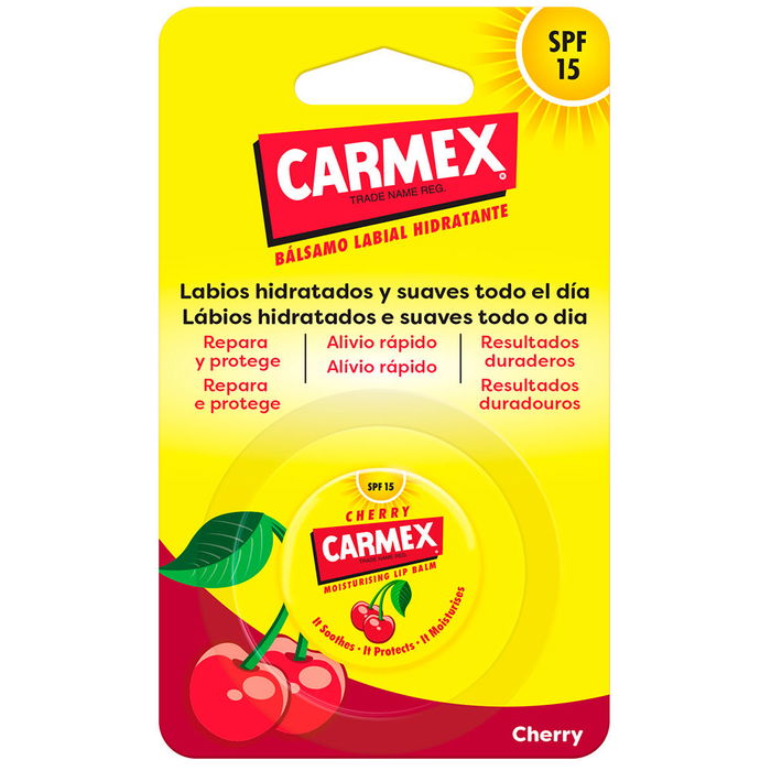 Carmex Baume Lèvres Hydratant Cerise Pot SPF15 7.5g
