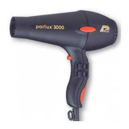 Parlux Sèche-cheveux 3000 Noir Puissance 1760W Flux d'air 67 m3/h Poids 590g Câble 3m Usage Professionnel