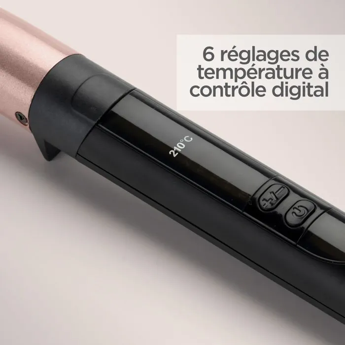 Babyliss Conical Wand C454E Rose Quartz