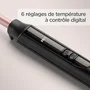 Babyliss C449E Tenacilla Rizadora Profesional 10mm Nano Quartz Ceramic 160-210°C Cable 2.5m Rose