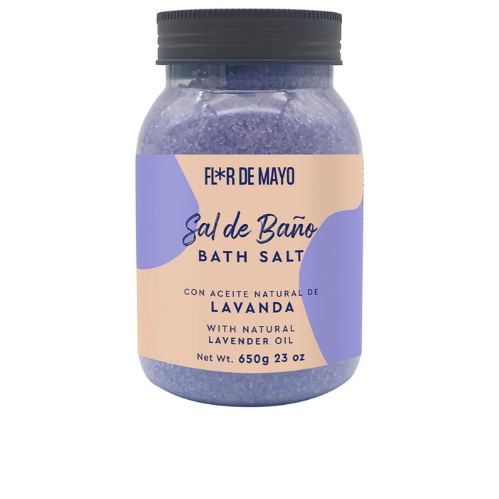 Flor De Mayo Sel de bain Lavande 650g Hydratant et Relaxant Flor De Mayo Sel de bain Lavande 650g Hydratant et Relaxant