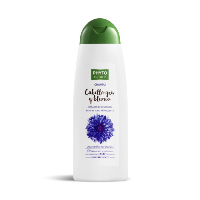 Luxana Phyto Nature Shampooing Anti-Yellowissant pour Cheveux Gris et Blancs avec Extraits de Centaurée, 400 mL Luxana Phyto Nature Shampooing Anti-Yellowissant pour Cheveux Gris et Blancs avec Extraits de Centaurée, 400 mL