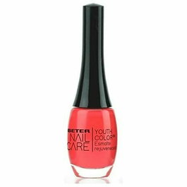 Beter Soin des Ongles Couleur Jeunesse #067 Rouge Pur Vernis Revitalisant 11 ml Vegan Éclat Intense Grande Tenue