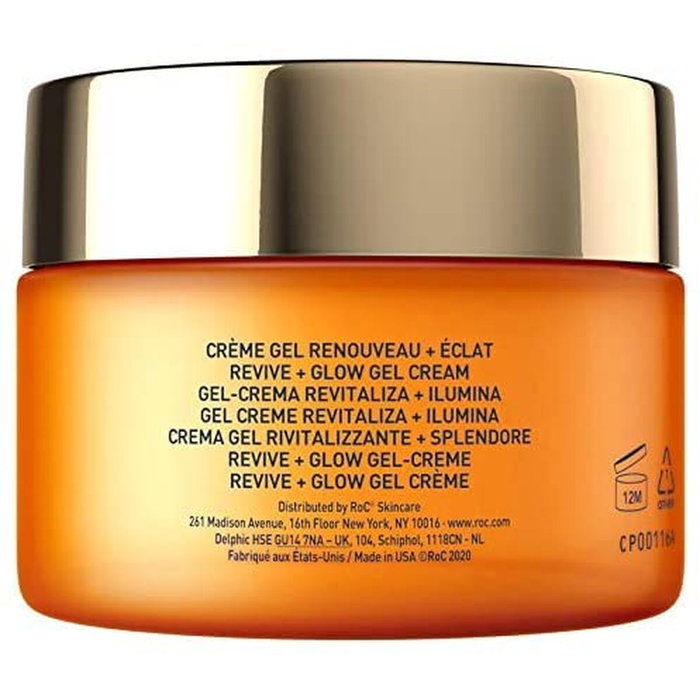 Roc REVIVE + GLOW Gel-crème visage 50 ml Roc REVIVE + GLOW Gel-crème visage 50 ml