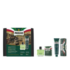 Proraso Lot de Rasage Classique Rafraîchissant - Crème à Raser 150ml & Lotion Après-Rasage 100ml - Lot de 2 Pièces