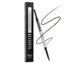 Nanobrow - Crayon à sourcils précis longue tenue, mine ultra-fine, teinte marron clair, 1 ml - Pour sourcils définis et dessinés