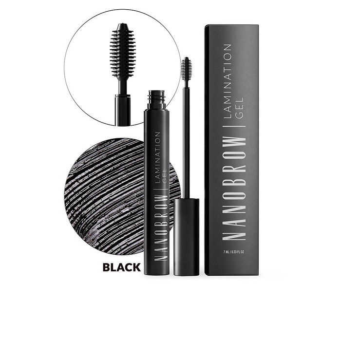 Nanobrow Gel de Lamination Noir 7 ml