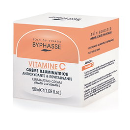 Byphasse Crème Éclaircissante Vitamine C Soin Visage 50 ml