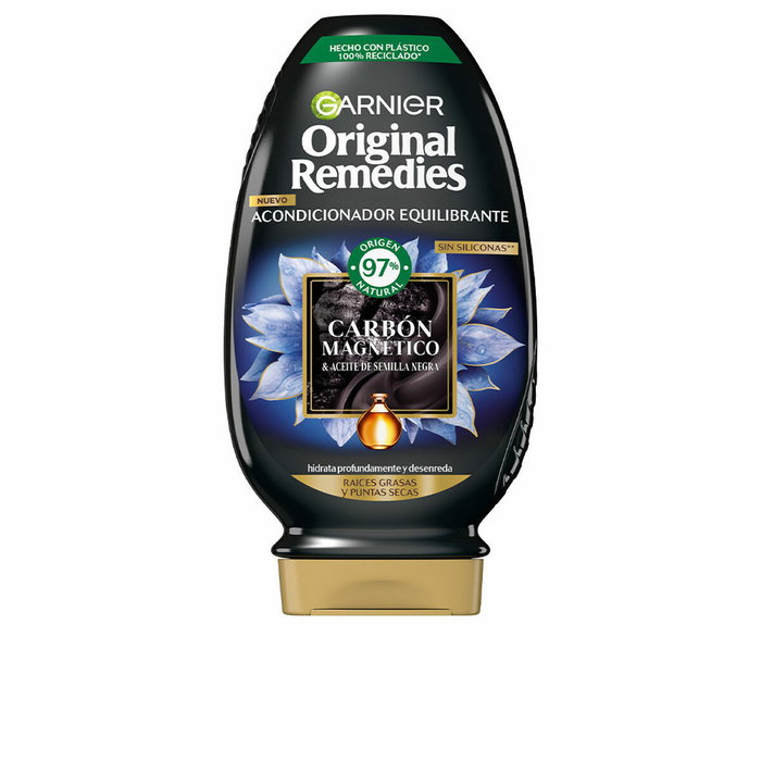 Garnier Original Remedies Après-shampoing Charbon Magnétique 250 ml Garnier Original Remedies Après-shampoing Charbon Magnétique 250 ml